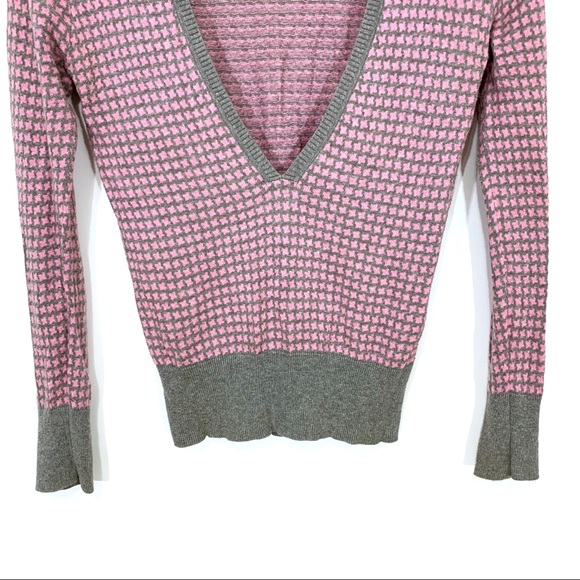 Ben Sherman Deep V-Neck Cotton Sweater - Picture 3 of 7